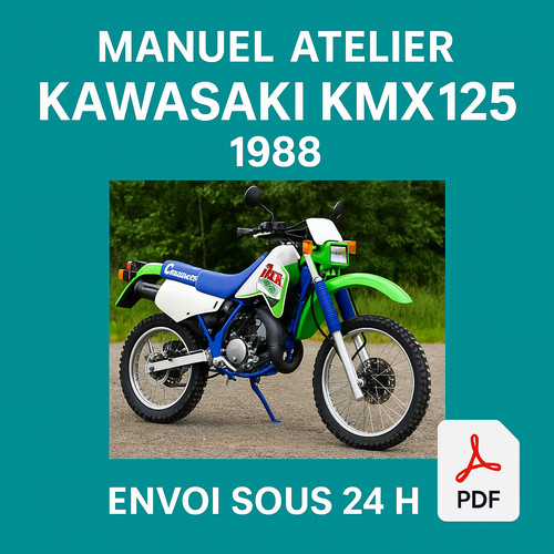 Manuel atelier kawasaki kmx125 - manuel,