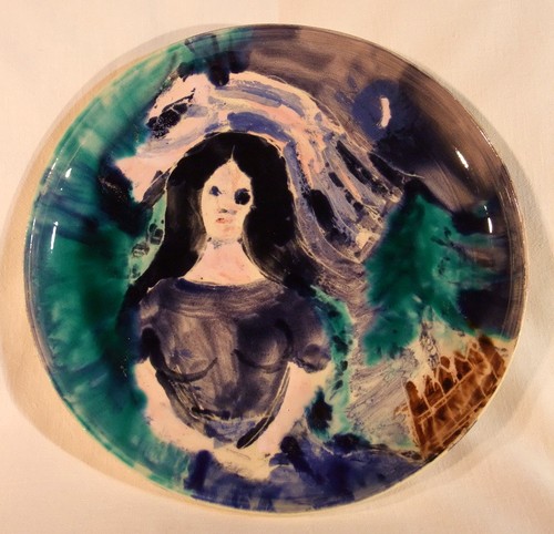 Assiette signée jules - signée,