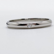NO TARIF Bague Cartier alliances diamant naturel platine 3564998
