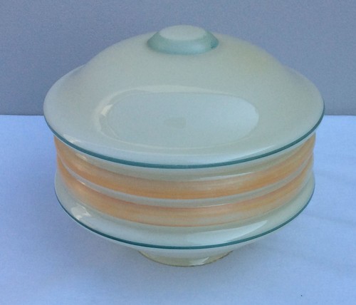 Plafonnier opaline verre - -,