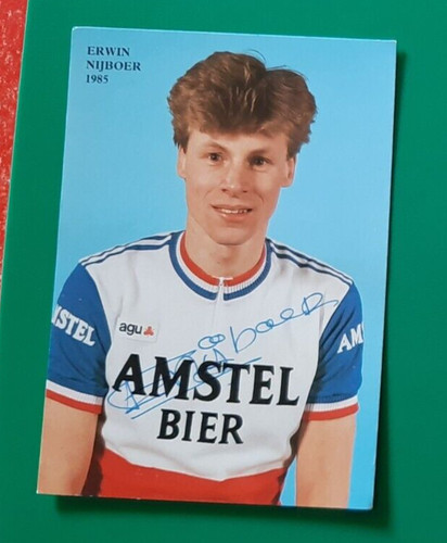 Cyclisme carte cycliste erwin - cyclisme,