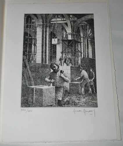 Gravure originale arnau - gravure,