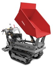 Minidumper à chenilles élévateur ciseaux benne basculante 500KG MRS500H6