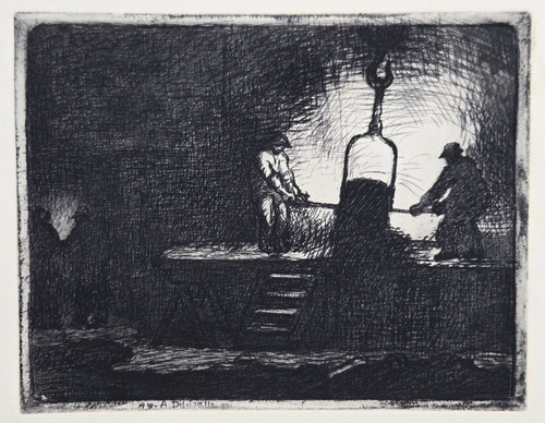 Eau forte originale - , 1913