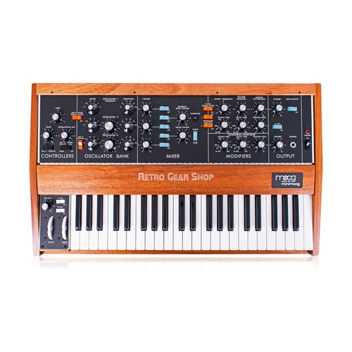 Moog minimoog model - d, mahogany
