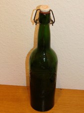 ancien vintage BOUTEILLE grandes brasseries COLMAR alsace BIERE G.B.M porcelaine