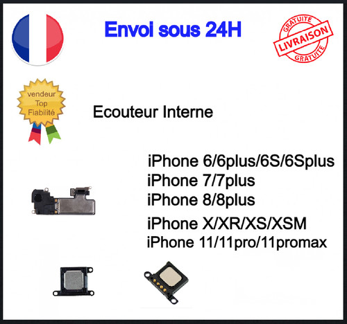 Ecouteur interne iphone - ecouteur,
