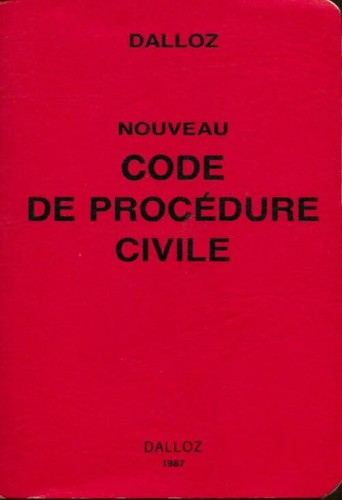 Nouveau code procédure - nouveau, de