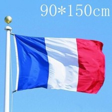 10 Drapeaux De France  150X90CM 100% Polyester . Lot De 10 Drapeaux