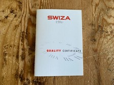 Swiza 1904 - Montre Rackmount