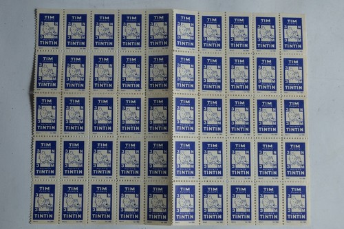 Planche points tintin - 50,
