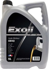 Huile moteur EXOIL 5W40 5L