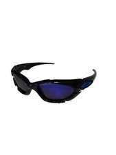 Oakley Plate Polarized Sunglasses Metal Black Y2K