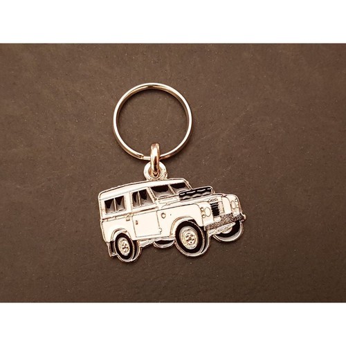 Porte clés profil land rover - porte-clés,