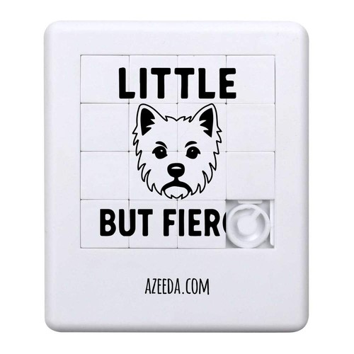 Westie little but fierce - little,