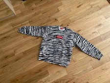 Supreme NYC Box Logo Zebra  FW22SW65 sweatshirt XL Sweat 2022 BOGO