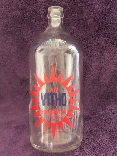 Vintage bouteille de lait - :,