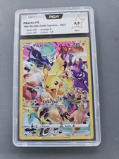 Pikachu 160/159 Secrète Zenith Suprême Gradé Pca 9.5 Avec Subgrades