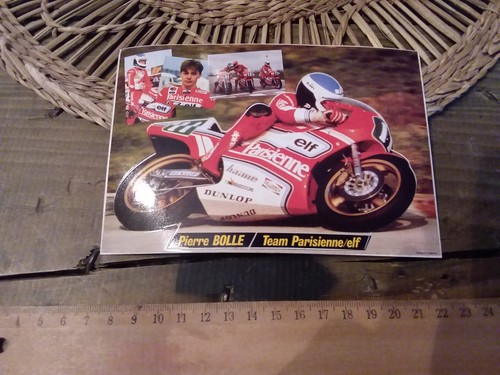 Ancien autocollant moto - autocollant,
