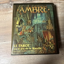 LE TAROT D'AMBRE OU LE JEU DE LA MARELLE EDITION DESCARTES  COMPLET