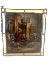 Panneau décoratif vitrail - panneau, en