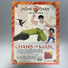 Jackie Chan Adventures Fox Kids 2001 Vintage Retro Advert