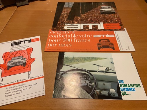 Citroen ami 1963 brochures - ami, 1963-brochures