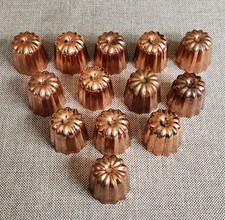 Ancien Lot 13 Moules Cannelés