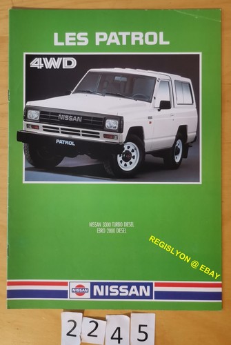 Nissan patrol 3300 turbo - nissan,