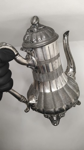 Sheffield cafetière balustre