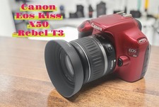 Canon EOS Kiss X50 Red [Rebel