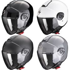 Scorpion Casque Jet Exo-City II 2 Solide - de Moto Urbain Scooter Avec Viseur
