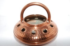 pique fleur ,centre de table en cuivre     occasion 