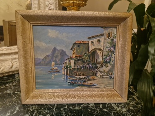Peinture ancienne signée - peinture,