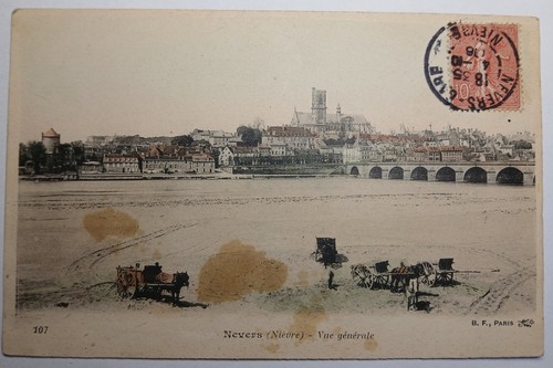 Carte postale ancienne - postale, nevers