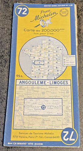 Carte michelin 72 - , n°