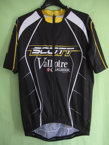 Maillot cycliste team scott - cycliste,