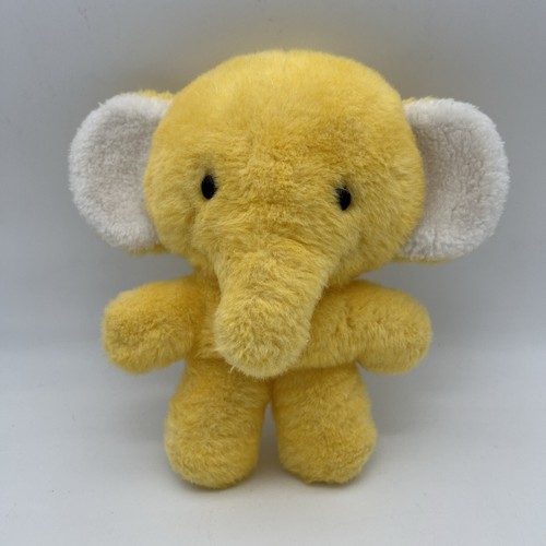 Peluche vintage eléphant - peluche,