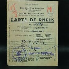 Document carte remplacement de