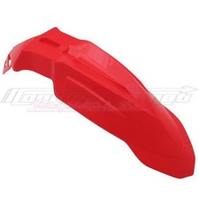 Garde boue avant HP supermotard universel moto cyclo 50cc cross rouge