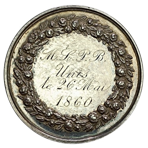 Médaille mariage unis - de,