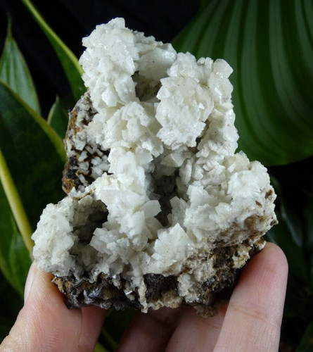 Beaux cristaux baryte blanche - beaux,