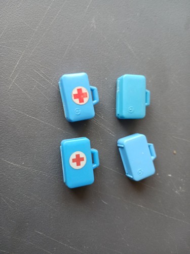 Lot valises bleus - 4,