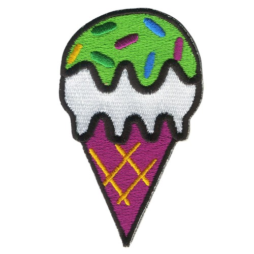 Patch ecusson glace cornet - ecusson,