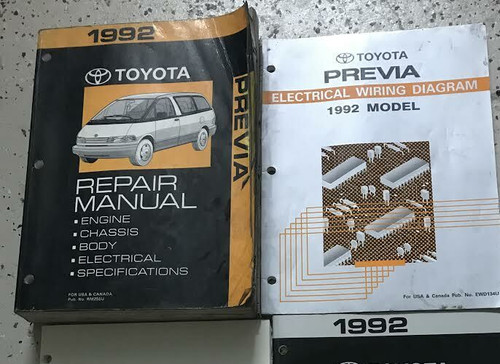 1992 toyota previa van manuel - previa,