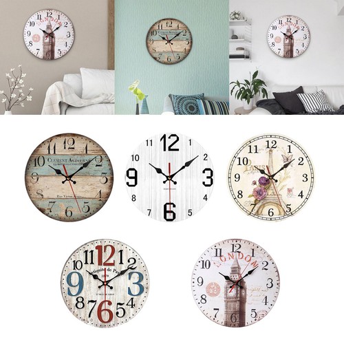 Horloge murale bois - murale, en