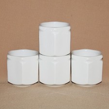 Ensemble de 4 anciens pots à yaourt YALACTA pour yaourtière