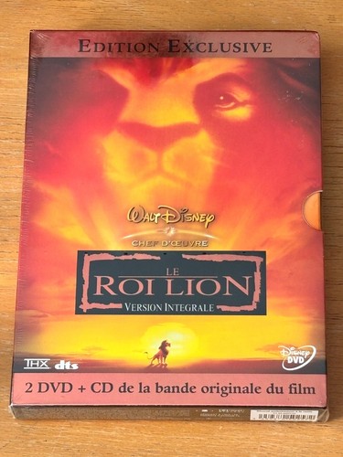 Roi lion coffret dvd cd - lion,
