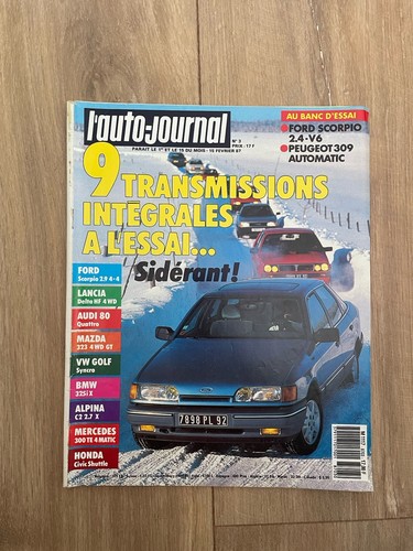 Revue auto journal 1987 - revue,