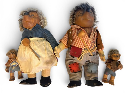 Poupées hérisson steiff - hérisson,